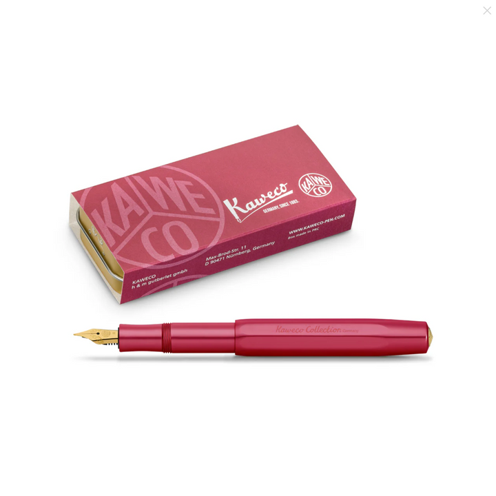 Kaweco AL Sport Fountain Pen - Ruby Red