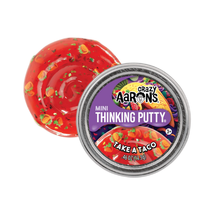 Crazy Aaron's Take A Taco Mini Thinking Putty