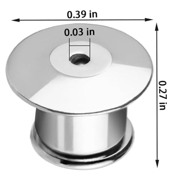 Locking Pin Backers (Set of 5)