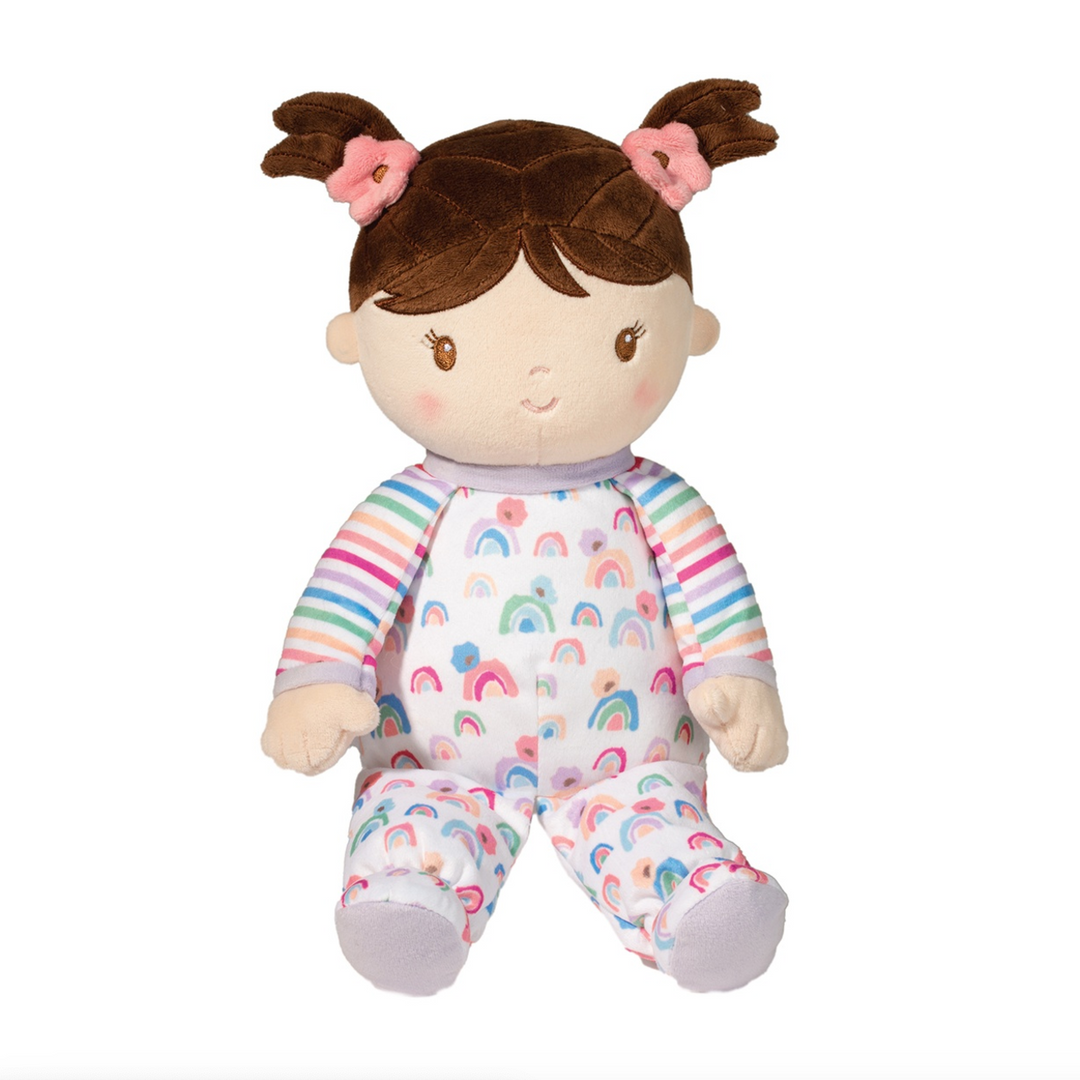 Isabelle the Rainbow Stripe Plush Doll