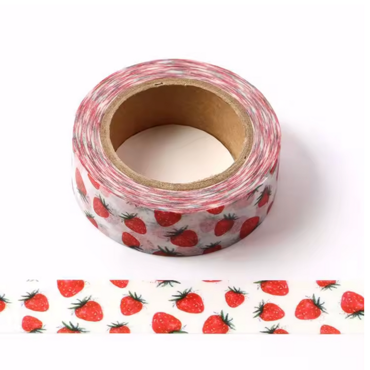 Strawberry Washi Tape