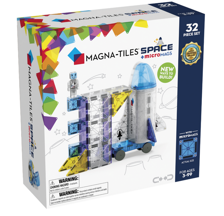 MAGNA-TILES® Space 32-Piece Set