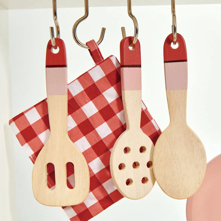 Kitchen Range Wooden Set