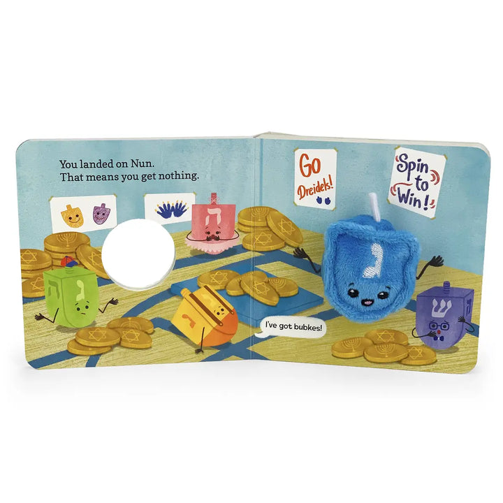 Happy Hanukkah, Little Driedel Finger Puppet Board Book