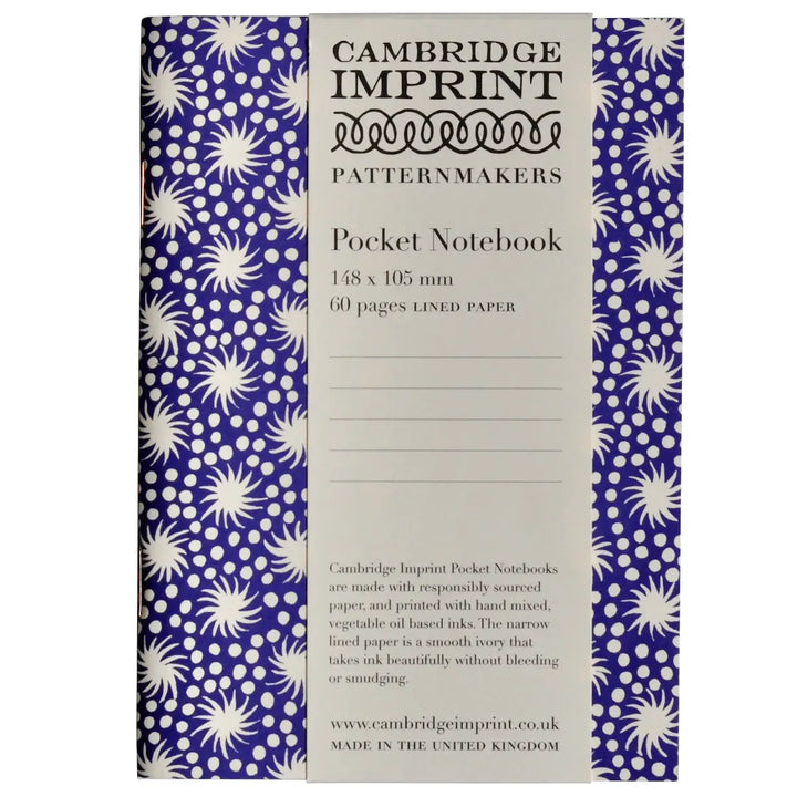 Cambridge Imprint Patternmakers Pocket Notebook