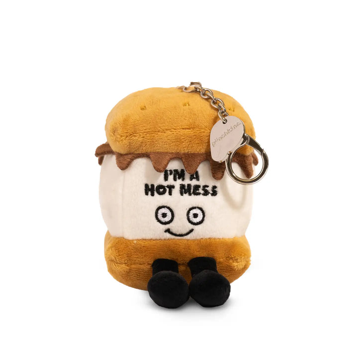 Hot Mess Plush S'mores Bag Charm