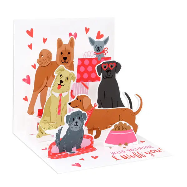 I Wuff You Pop-up Card