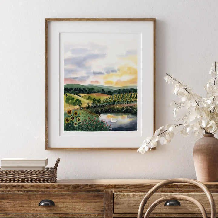 Fields of Plenty Art Print