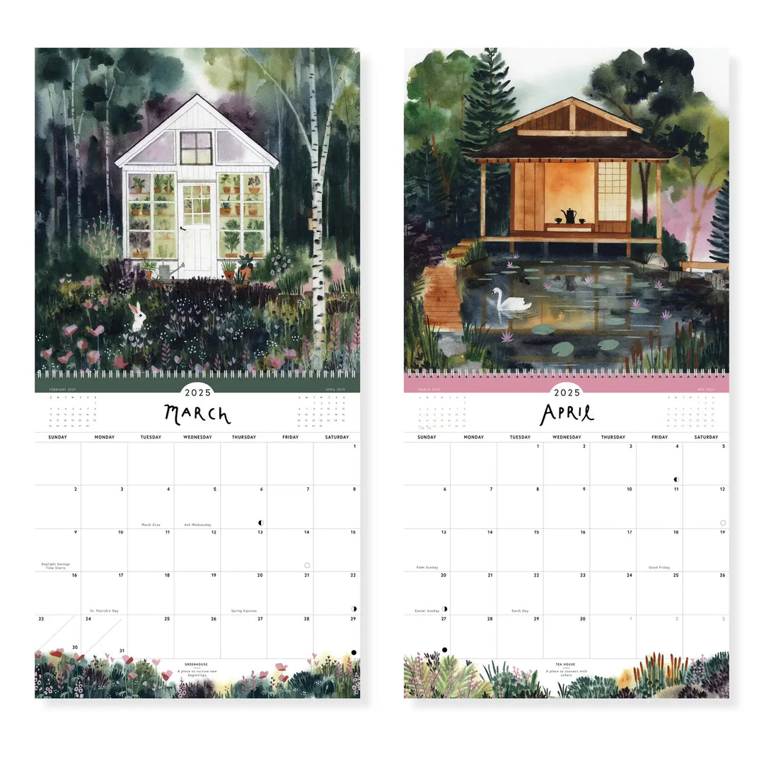 2025 Homes of Blessing Wall Calendar