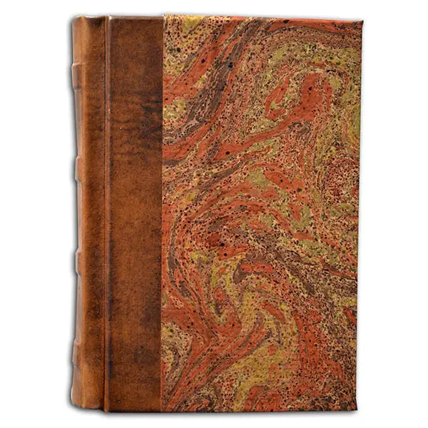 Leather & Marble Journal Book