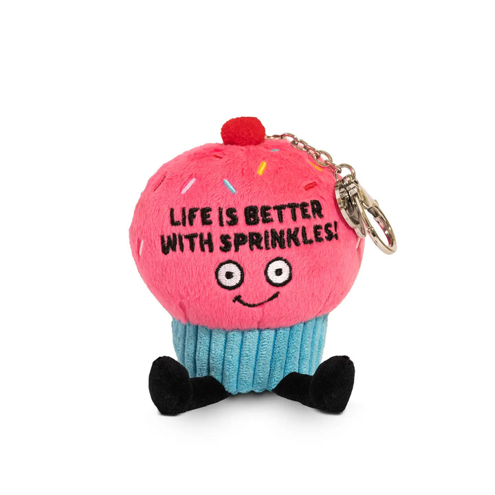 Plush Cupcake Bag Charm