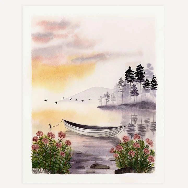 Beside Still Waters Art Print