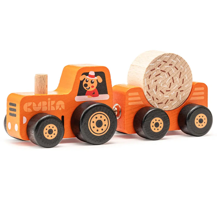 Wooden Toy Tractor