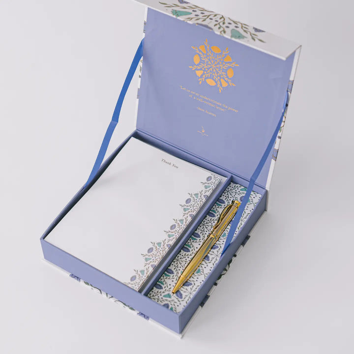 Folk Pattern Luxury Stationery Set