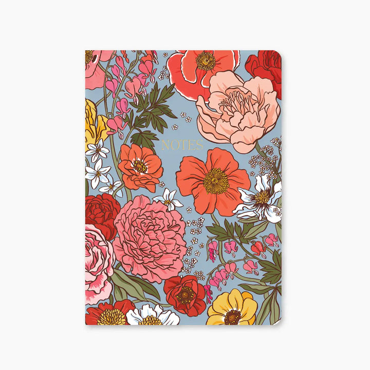 Garden Flora Soft-Cover Notebook