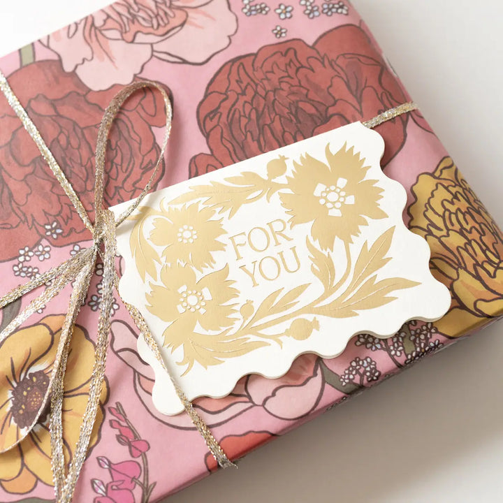 Gold Poppy Mini Boxed Cards (Set of 8)