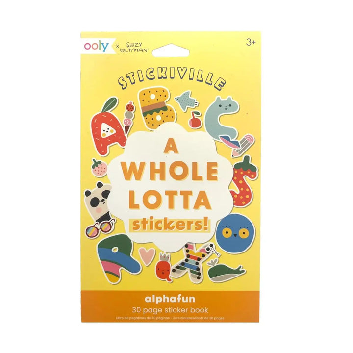 Stickiville X Suzy Alphabet Stickers