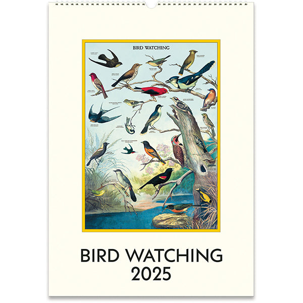 Wall Calendar - Bird Watching (2025)