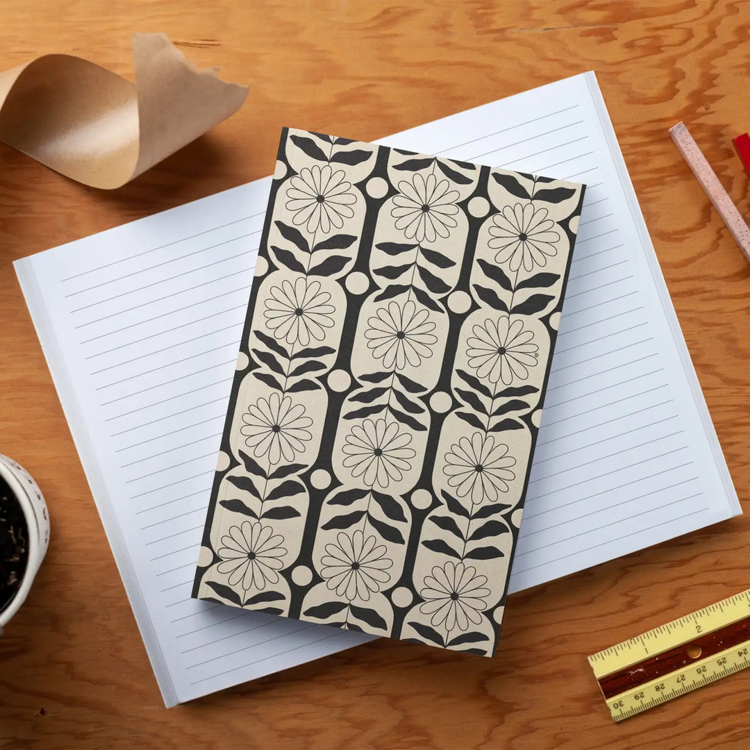 Growing Pattern Classic Layflat Journal Notebook