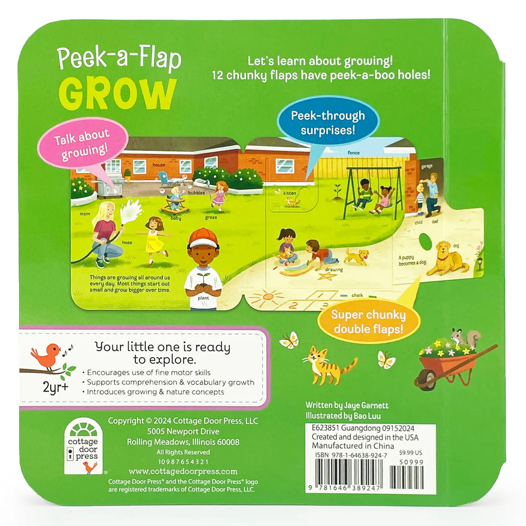 Grow Interactive Lift-A-Flap Board Book