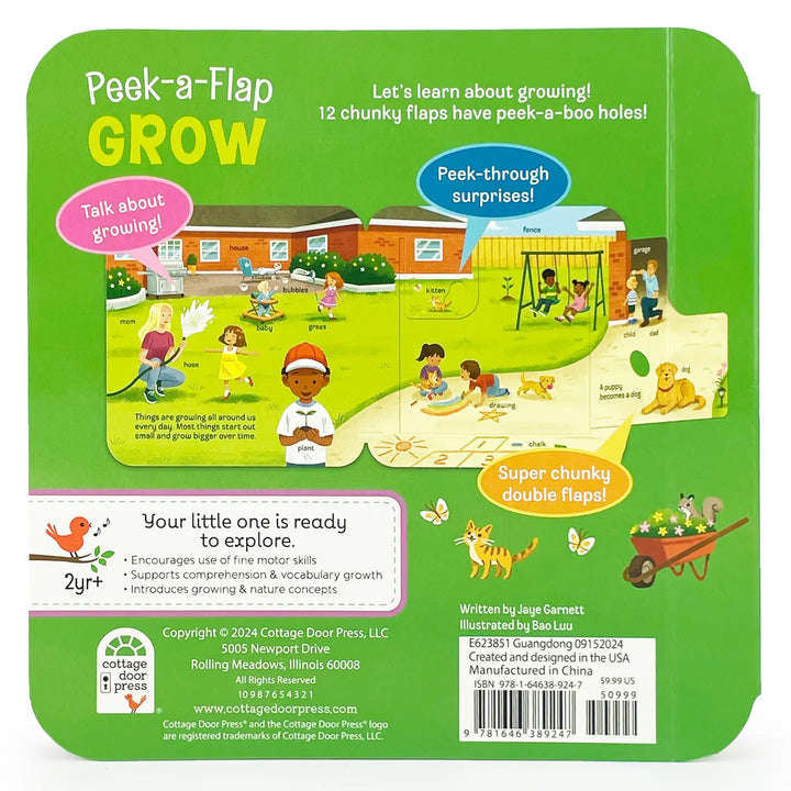 Grow Interactive Lift-A-Flap Board Book