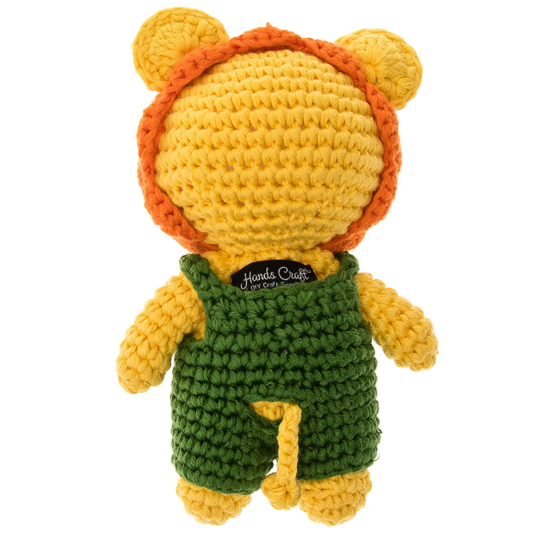 Handmade Junior Leo Crochet Doll