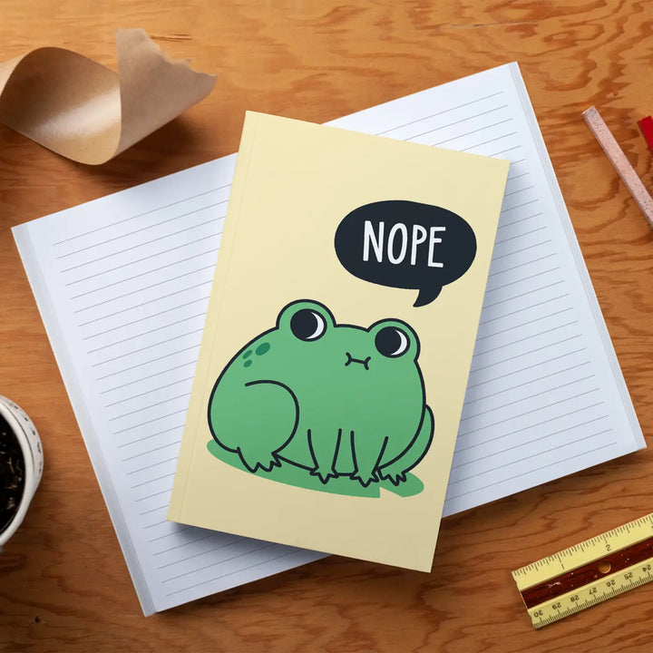 Nope Frog Classic Layflat Journal Notebook