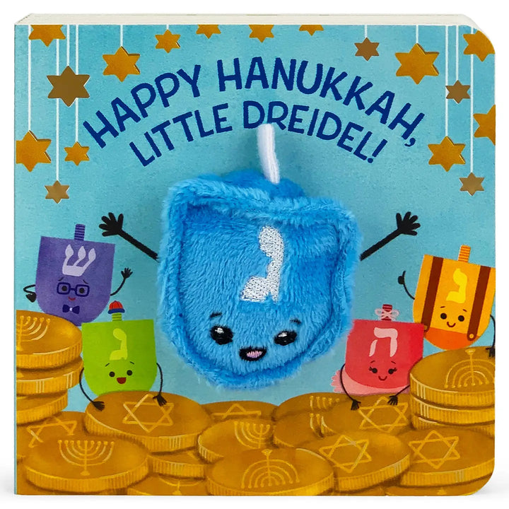 Happy Hanukkah, Little Driedel Finger Puppet Board Book