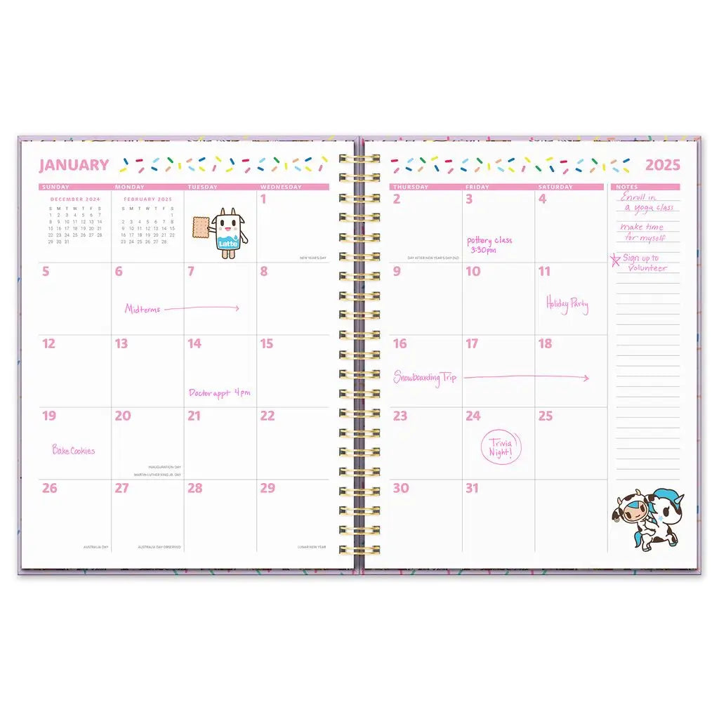 2025 Tokidoki Donutella XI Spiral Planner