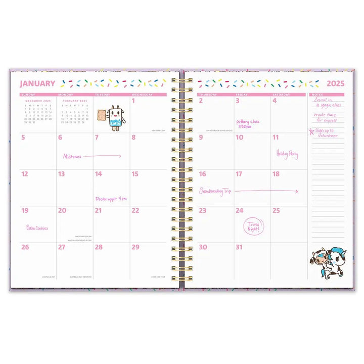 2025 Tokidoki Donutella XI Spiral Planner