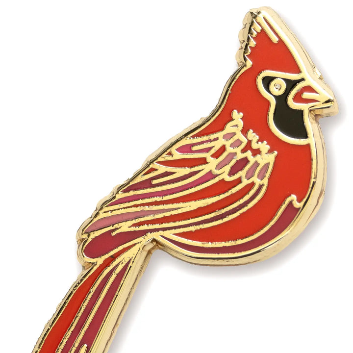 Red Cardinal Enamel Pin