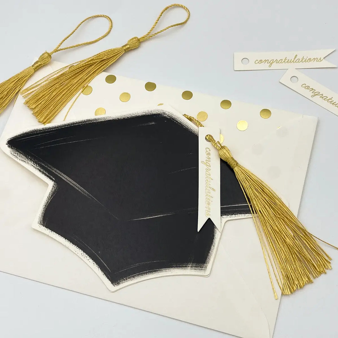 Graduation Cap with Tassel Card