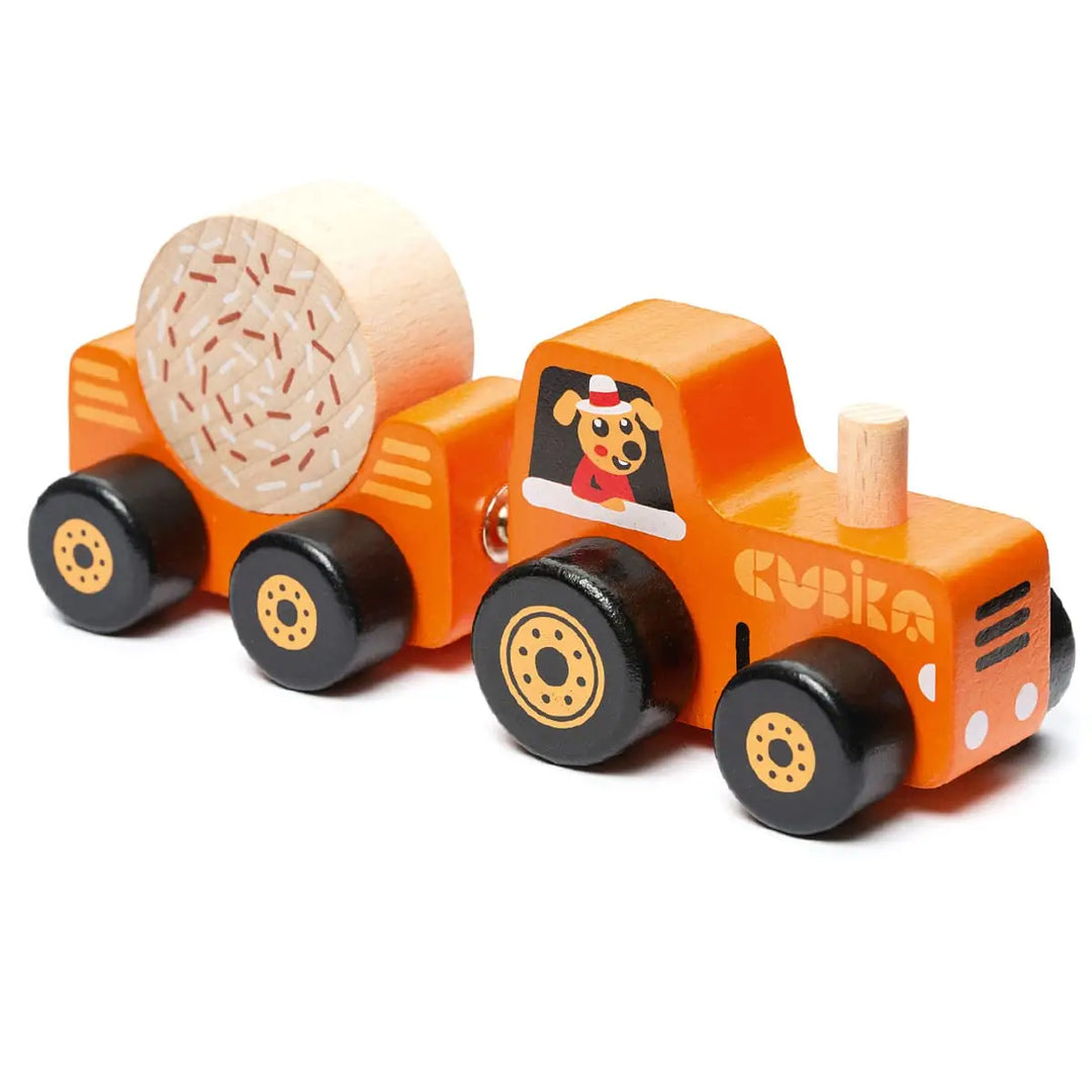 Wooden Toy Tractor