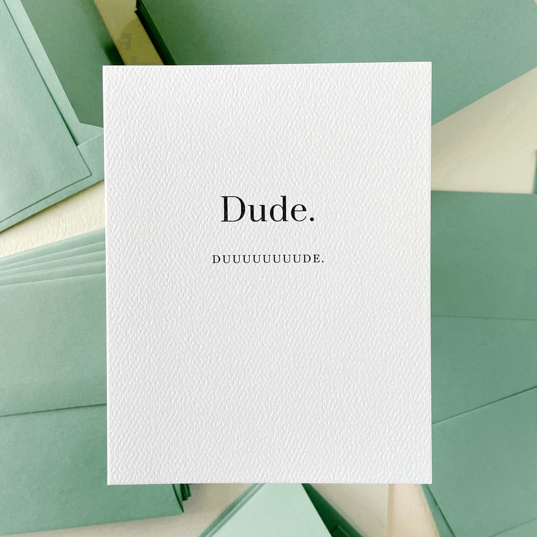 Dude Card (Set of 8)