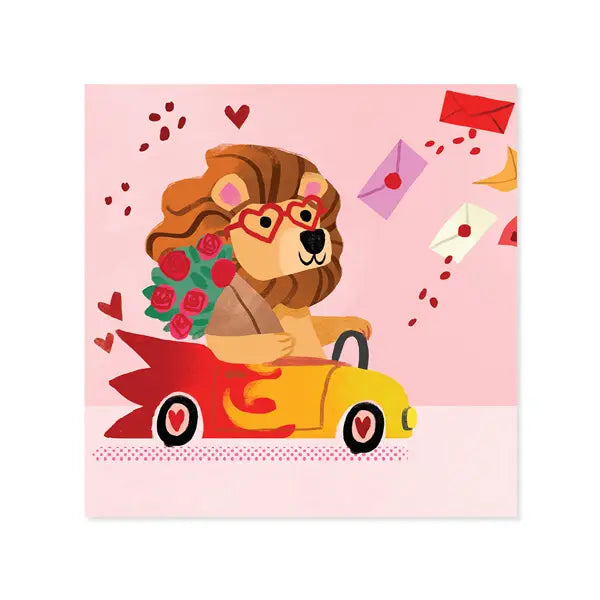 Valentine Delivery Treasures Pop-up Card