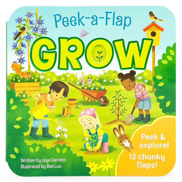 Grow Interactive Lift-A-Flap Board Book