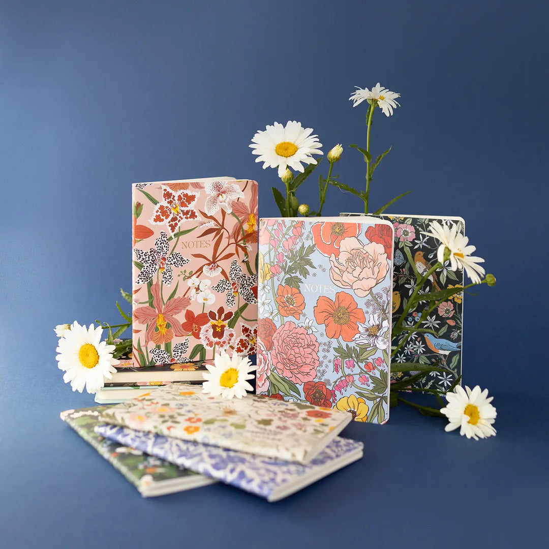 Garden Flora Soft-Cover Notebook