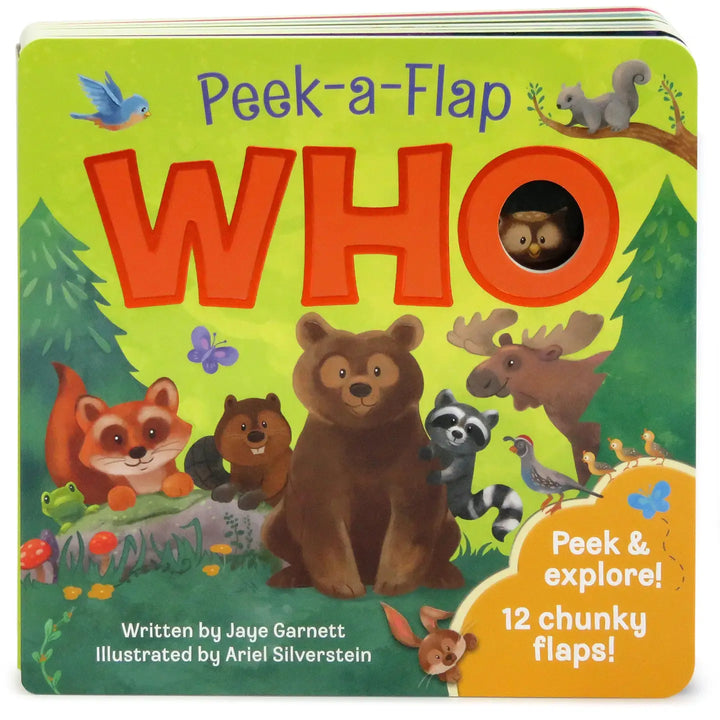 Who Lift-A-Flap Board Book