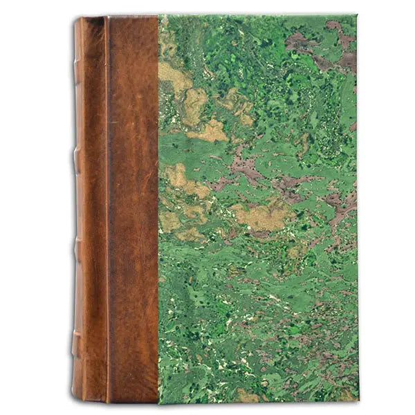 Leather & Marble Journal Book