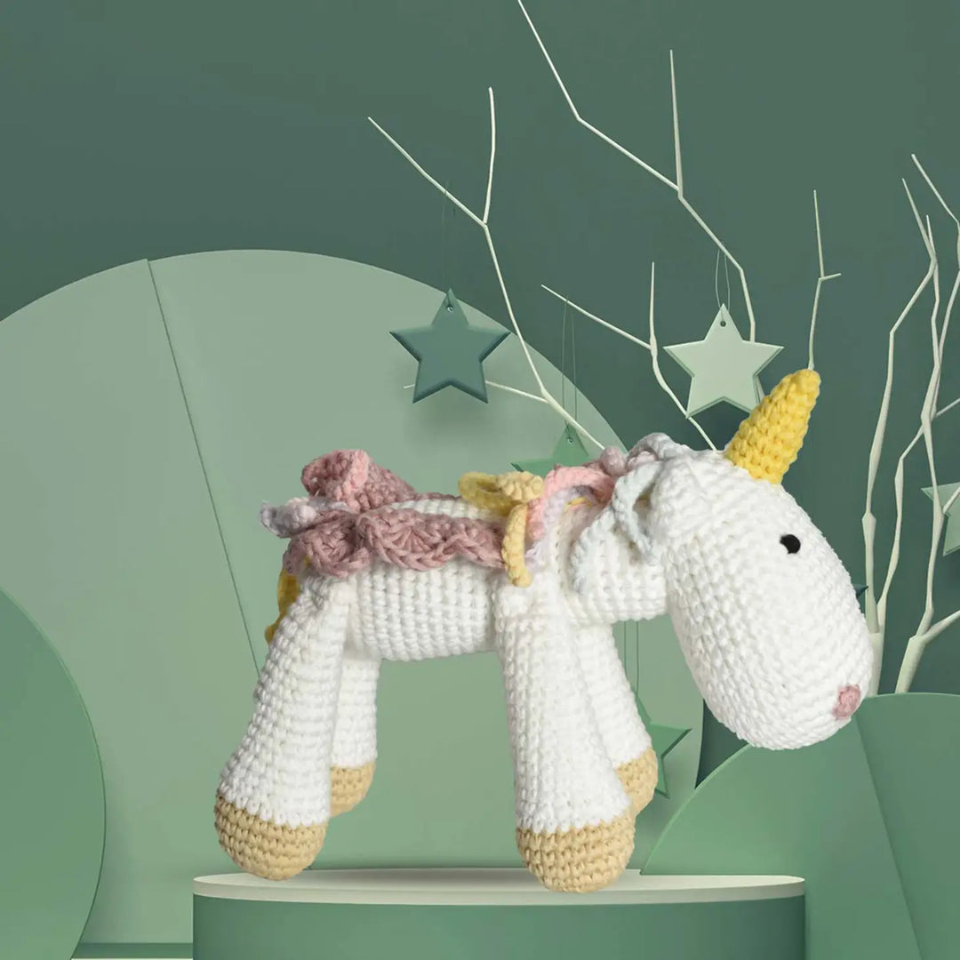 Unicorn Crochet Doll