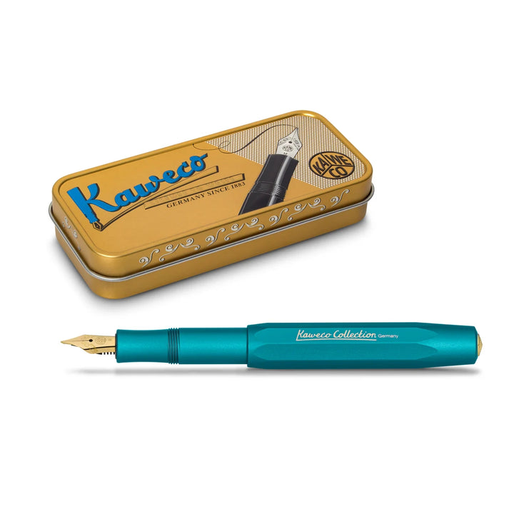 Kaweco AL Sport Fountain Pen - Iguana Blue