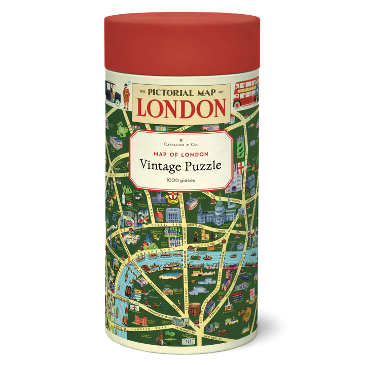 London Map 1,000 Piece Puzzle