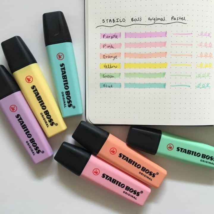 Stabilo Boss Original Pastel Highlighter (multiple colors)