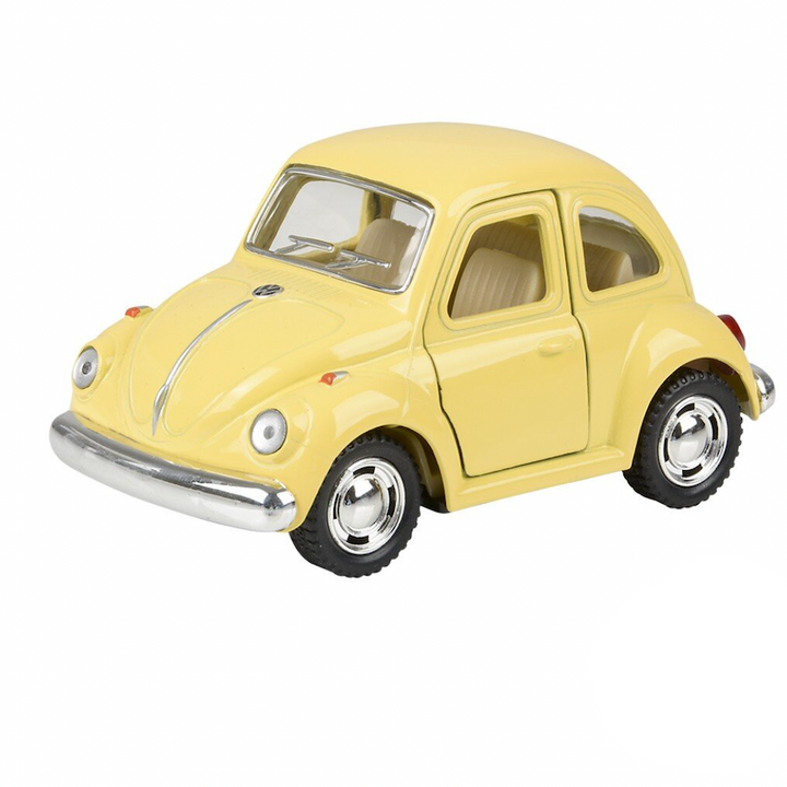 Die-Cast Pull Back Volkswagen Beetle