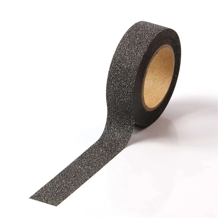 Glitter Washi Tape - Black