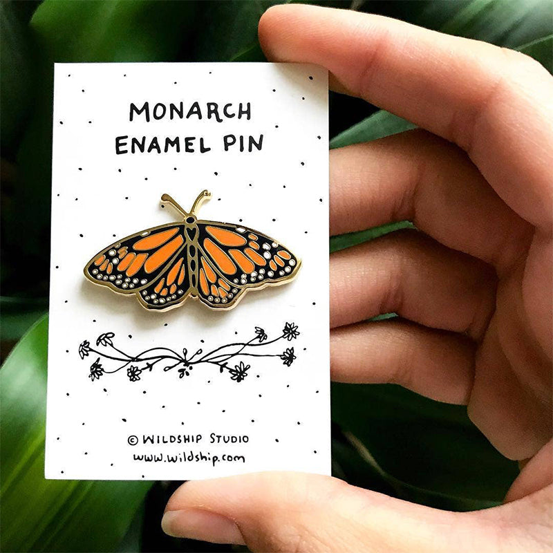 Monarch Butterfly Enamel Pin