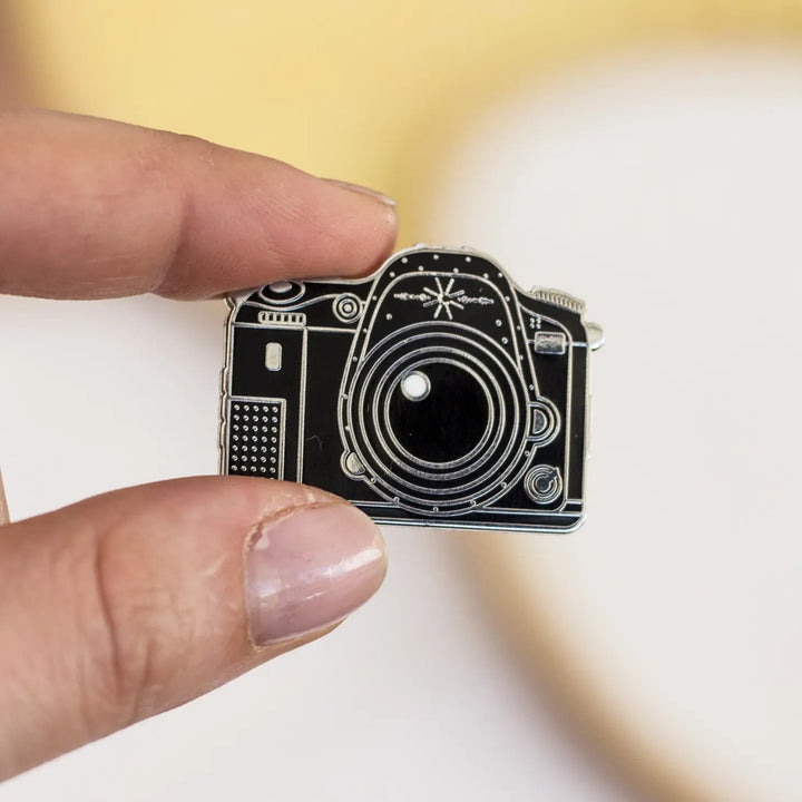 DSLR Camera Enamel Pin