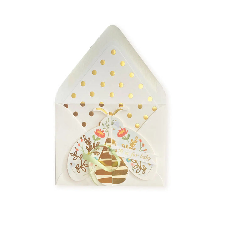 B is for Baby Bee Die Cut Card