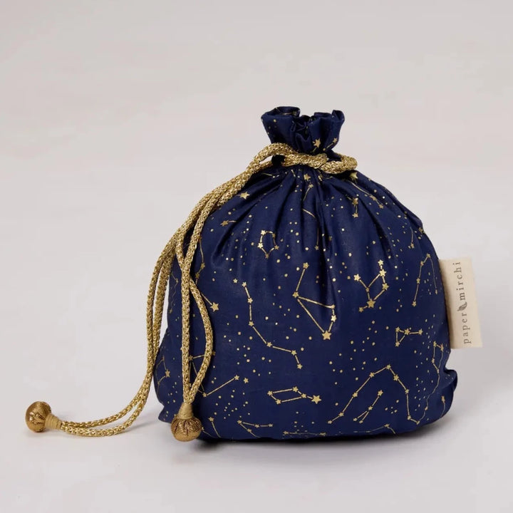 Fabric Gift Bag - Night Sky