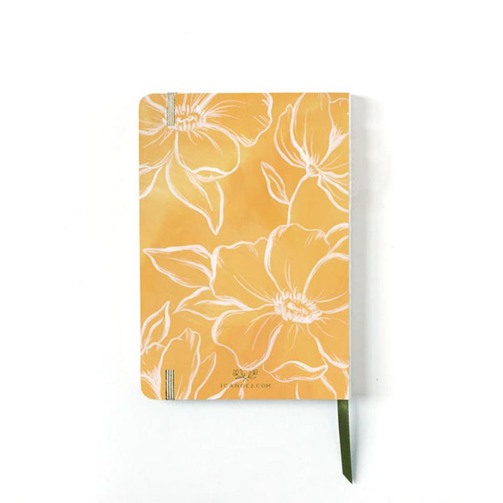 Golden Poppy Lined Journal